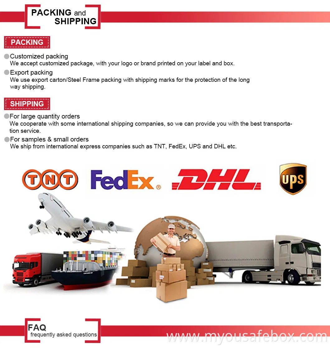 Safe Box Solid Steel Electronic Lock Hotel Safe Deposit Box Home Jewelry Money Safe Box with Lock